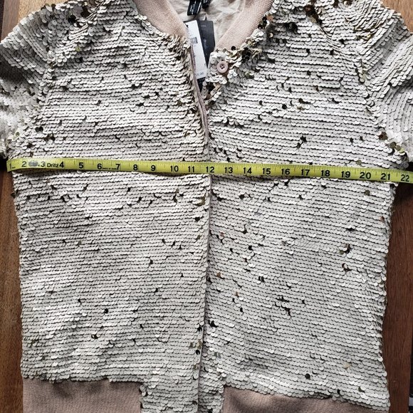 NWT - bl-nk London - Kimberly sequin bomber jacket - Picture 9 of 13